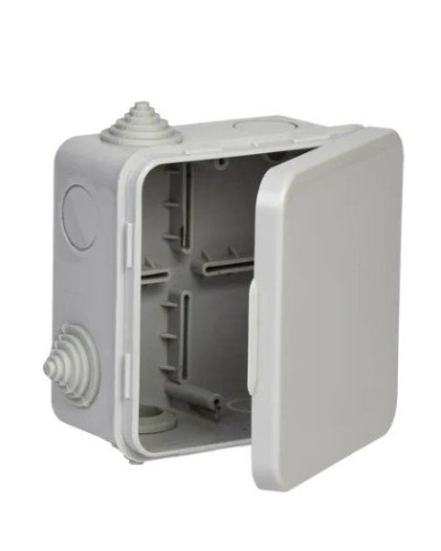 Коробка КМ 100х100х50 GENERICA (UKO31-100-100-050-K03-54G). Коробка распаячная для открытой проводки. GENERICA в Черкесске