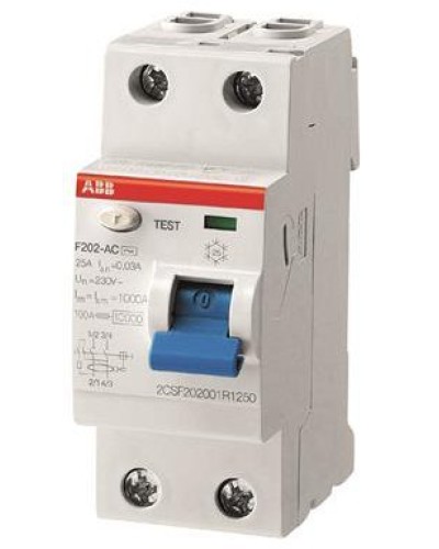 F202 AC-40/0,03 (2CSF202001R1400). Выключатель дифференциального тока (УЗО). ABB в Черкесске