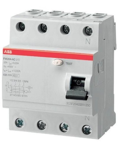 FH204 AC-40/0,03 (2CSF204004R1400). Выключатель дифференциального тока (УЗО). ABB в Черкесске