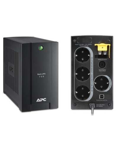 BC750-RS APC Back-UPS 750 ВА. Источник бесперебойного питания. APC в Черкесске