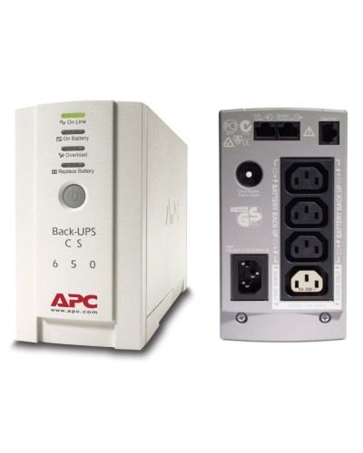 BK650EI APC Back-UPS 650 ВА. Источник бесперебойного питания. APC в Черкесске