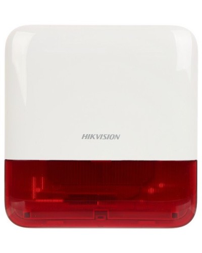 DS-PS1-E-WE Red Indicator. Оповещатель свето-звуковой радиоканальный уличный. AX PRO Hikvision в Черкесске