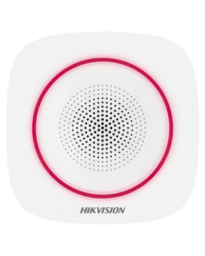 DS-PS1-II-WE(RU) Red Indicator. Оповещатель свето-звуковой радиоканальный. AX PRO Hikvision в Черкесске