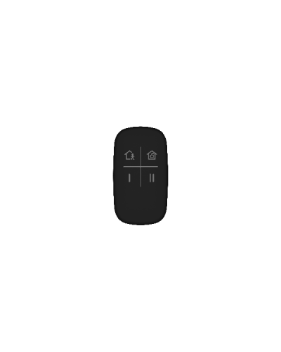DS-PKF1-WE (цв. черный). Брелок 4-х кнопочный с обратной связью. AX PRO Hikvision в Черкесске