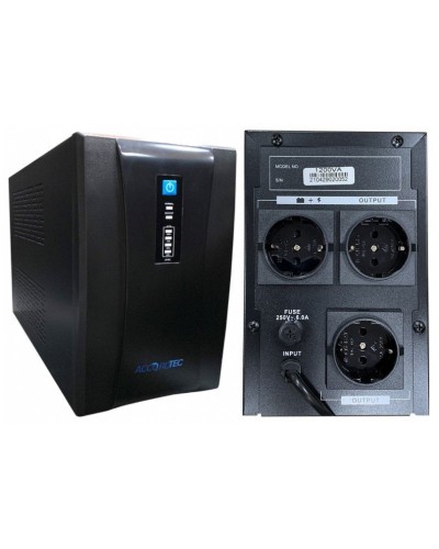 UPS-220/1200VA. Источник бесперебойного питания. AccordTec в Черкесске