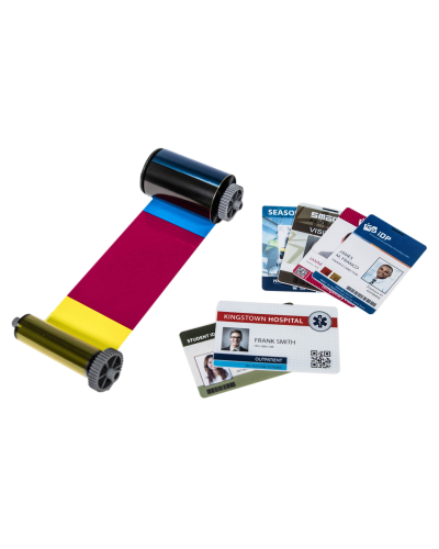 ASOL-YMCKO250. Лента полноцветная с черной панелью и оверлеем (YMCKO) с чистящим роликом. Advent SOLID в Черкесске