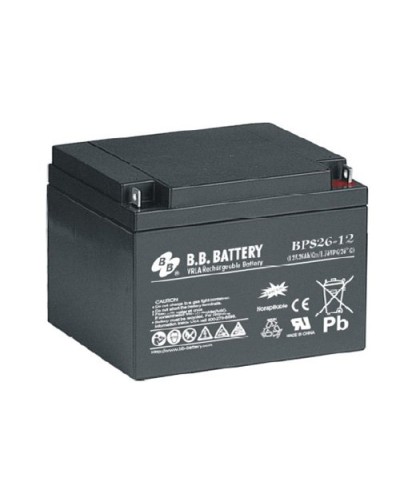 B.B. Battery BPS 26-12: Аккумулятор герметичный свинцово-кислотный в Черкесске