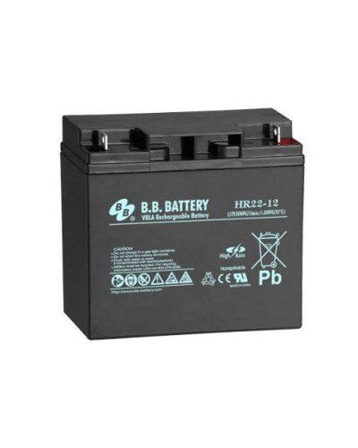 B.B. Battery HR 22-12. Аккумулятор герметичный свинцово-кислотный. B.B. Battery в Черкесске