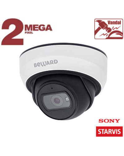 SV2012DBS (3,6мм). Видеокамера IP купольная. Beward в Черкесске