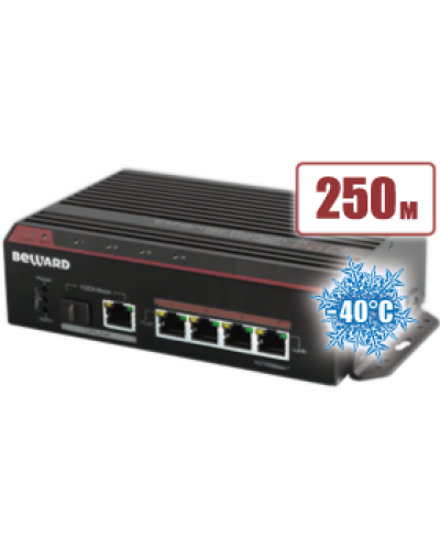 STP-411HP. Коммутатор 4-портовый. Beward в Черкесске