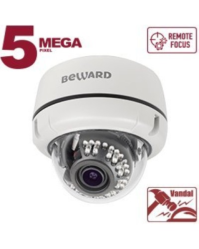 B5350DVZ (2.7-13.5мм). Видеокамера IP купольная. Beward в Черкесске