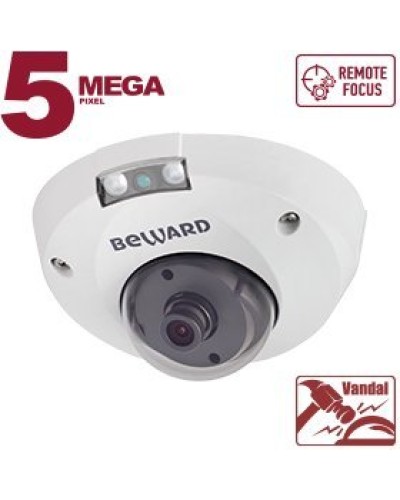 B5320DMR (6мм). Видеокамера IP купольная. Beward в Черкесске