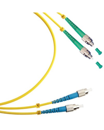 FOP(d)-9-FC/APC-FC/UPC-1,5m (8102c). Патч-корд оптический. CABEUS в Черкесске