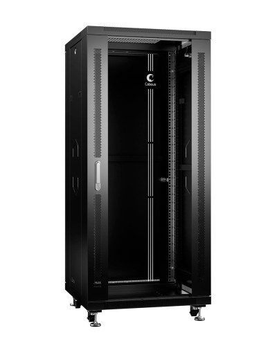 SH-05C-27U60/60-BK (8557c). Шкаф телекоммуникационный 19 напольный 27U. CABEUS в Черкесске