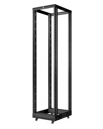 RA-42U-1000-BK (10160c). Открытая стойка 19, 42U, двухрамная, усиленная, цвет черный. CABEUS в Черкесске