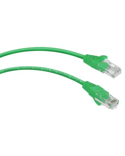 PC-UTP-RJ45-Cat.5e-1.5m-GN (7692c), зелёный. Патч-корд медный. CABEUS в Черкесске