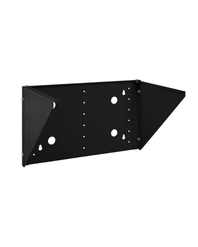NC-6U-V-BK (12027c). Кронштейн настенный вертикальный 19 6U, цвет черный. CABEUS в Черкесске