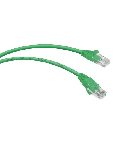 PC-UTP-RJ45-Cat.6-1m-GN (8684c), зелёный. Патч-корд медный. CABEUS в Черкесске