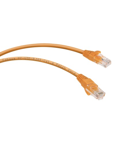 PC-UTP-RJ45-Cat.6-0.3m-OR (8696c), оранжевый. Патч-корд медный. CABEUS в Черкесске