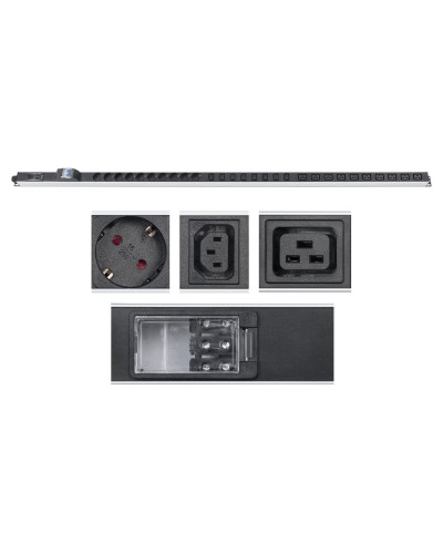 PDU-32-10S-10C19-8C13-B-T (9547c). Блок розеток. CABEUS в Черкесске
