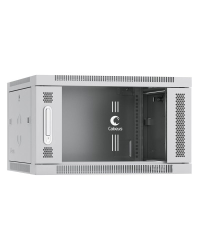SH-05F-6U60/45 (7058c). Шкаф телекоммуникационный 19 настенный 6U. CABEUS в Черкесске