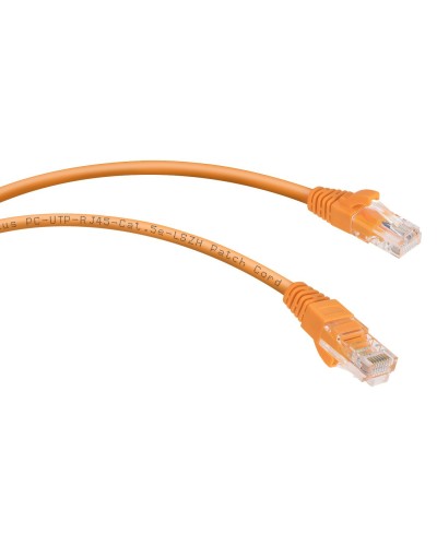 PC-UTP-RJ45-Cat.5e-0.3m-OR-LSZH (9519c), оранжевый. Патч-корд медный. CABEUS в Черкесске