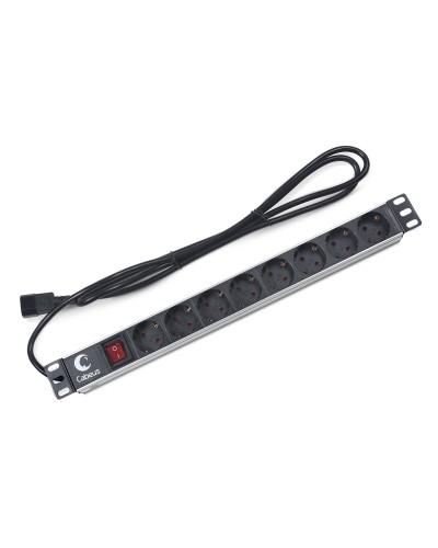 PDU-8P-2IEC (7070c). Блок розеток 19. CABEUS в Черкесске