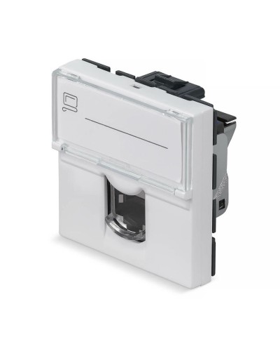 KJ-RJ45-Cat.6-SH-180T-FP-L-45 (11843c): Вставка Keystone Jack RJ-45 в Черкесске