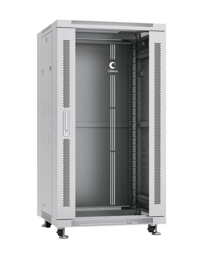 SH-05C-22U60/60 (7044c). Шкаф телекоммуникационный 19 напольный 22U. CABEUS в Черкесске