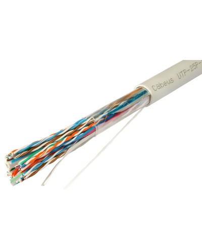 UTP-25P-Cat.5-IN-LSZH (10167c). Кабель «витая пара» (LAN) для структурированных систем связи. CABEUS в Черкесске