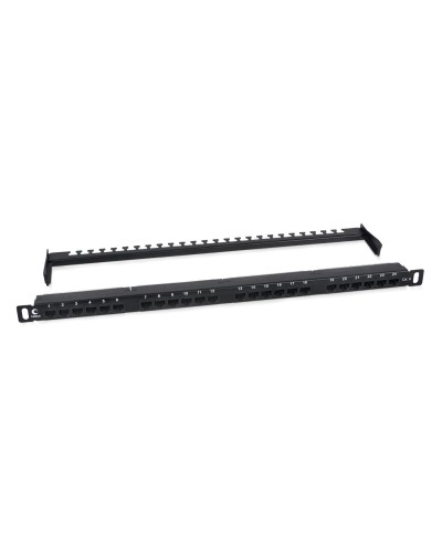 PLHD-24-Cat.6-Dual-180-0,5U (9664c): Патч-панель 19" в Черкесске