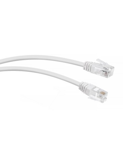 PC-TEL-RJ12-3m (7890c), белый. Патч-корд медный. CABEUS в Черкесске