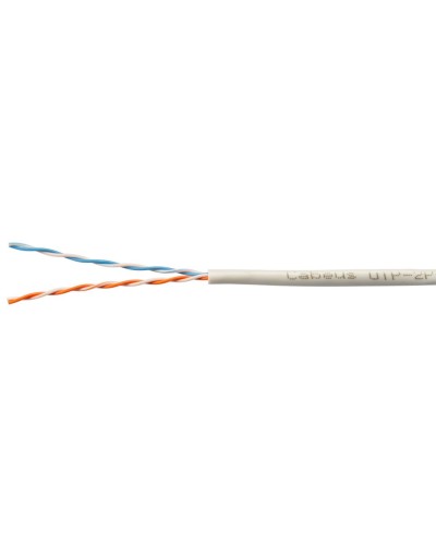 UTP-2P-Cat.5e-SOLID-GY-500 (11212c). Кабель «витая пара» (LAN) для структурированных систем связи. CABEUS в Черкесске