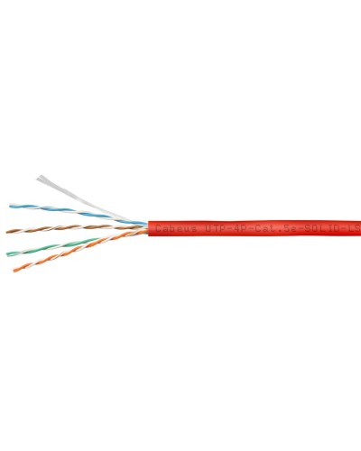 UTP-4P-Cat.5e-SOLID-LSZH-RD (9778c). Кабель «витая пара» (LAN) для структурированных систем связи. CABEUS в Черкесске