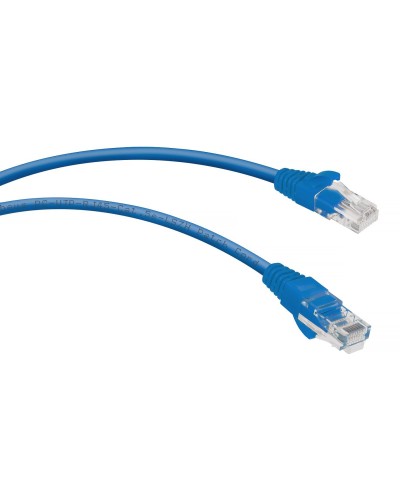 PC-UTP-RJ45-Cat.5e-0.3m-BL-LSZH (9527c), синий. Патч-корд медный. CABEUS в Черкесске