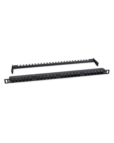 PLHD-24-Cat.5e-Dual-180-0,5U (9663c): Патч-панель 19" в Черкесске