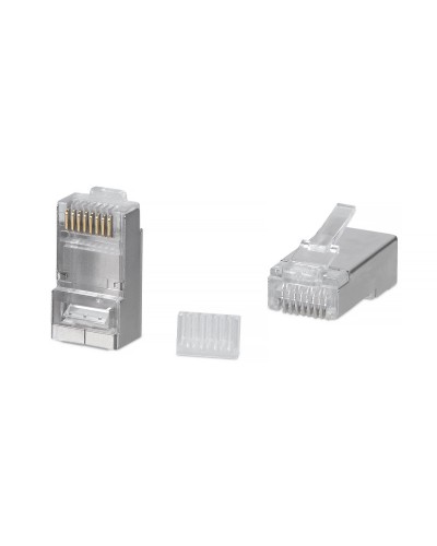 8P8C-SH-C6-TWP (100 шт) (7779c). Разъем RJ-45. CABEUS в Черкесске