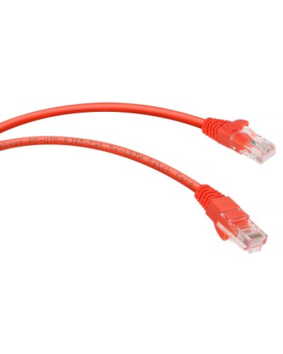 PC-UTP-RJ45-Cat.5e-3m-RD-LSZH (9516c), красный. Патч-корд медный. CABEUS в Черкесске