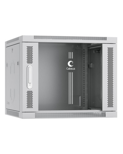 SH-05F-9U60/45 (7059c). Шкаф телекоммуникационный 19 настенный 9U. CABEUS в Черкесске