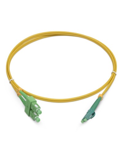 FOP(d)-9-LC/APC-SC/APC-1,5m (8282c). Патч-корд оптический. CABEUS в Черкесске