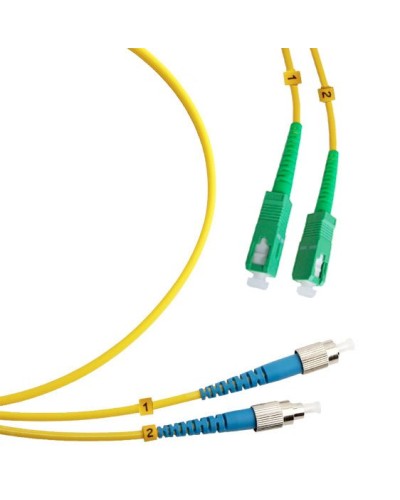 FOP(d)-9-SC/APC-FC/UPC-10m (8127c). Патч-корд оптический. CABEUS в Черкесске