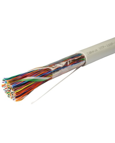 UTP-100P-Cat.3-IN (7284c). Кабель «витая пара» (LAN) для структурированных систем связи. CABEUS в Черкесске