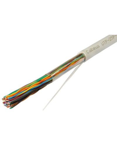 UTP-25P-Cat.3-IN (7279c). Кабель «витая пара» (LAN) для структурированных систем связи. CABEUS в Черкесске