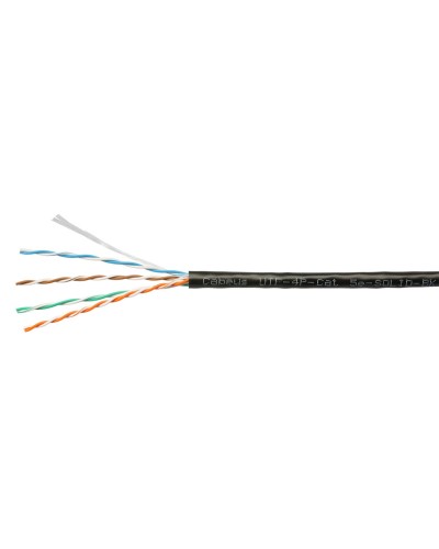 UTP-4P-Cat.5e-SOLID-LSZH-BK-100 (9781c-5). Кабель «витая пара» (LAN) для структурированных систем связи. CABEUS в Черкесске