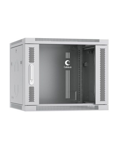 SH-05F-9U60/60 (7064c). Шкаф телекоммуникационный 19 настенный 9U. CABEUS в Черкесске
