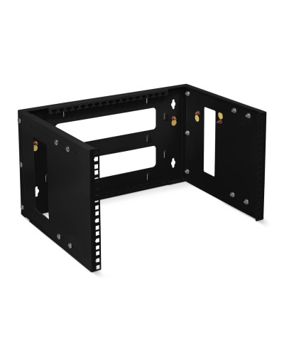 NC-6U-BK (11380c). Кронштейн настенный 19 6U, цвет черный. CABEUS в Черкесске