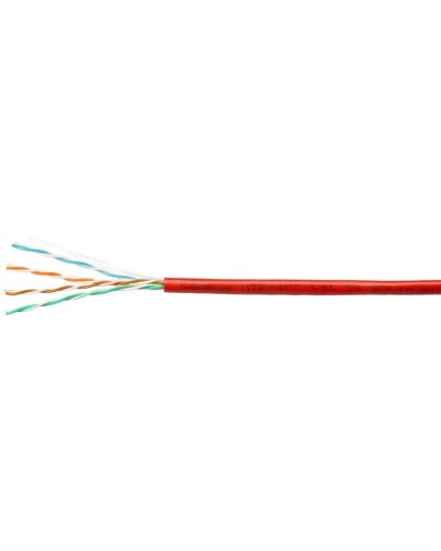 UTP-4P-Cat.5e-SOLID-LSZH-RD-100 (9778c-5). Кабель «витая пара» (LAN) для структурированных систем связи. CABEUS в Черкесске