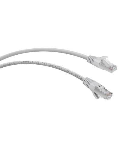 PC-SSTP-RJ45-Cat.6a-1.5m-LSZH (7902c), серый. Патч-корд медный. CABEUS в Черкесске