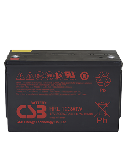 CSB HRL 12390W. Аккумулятор герметичный свинцово-кислотный. CSB в Черкесске