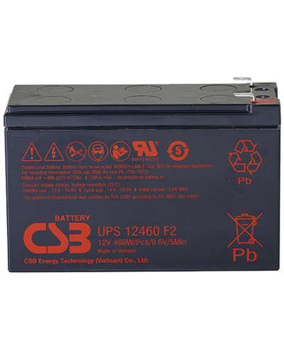 CSB UPS 12460. Аккумулятор герметичный свинцово-кислотный. CSB в Черкесске